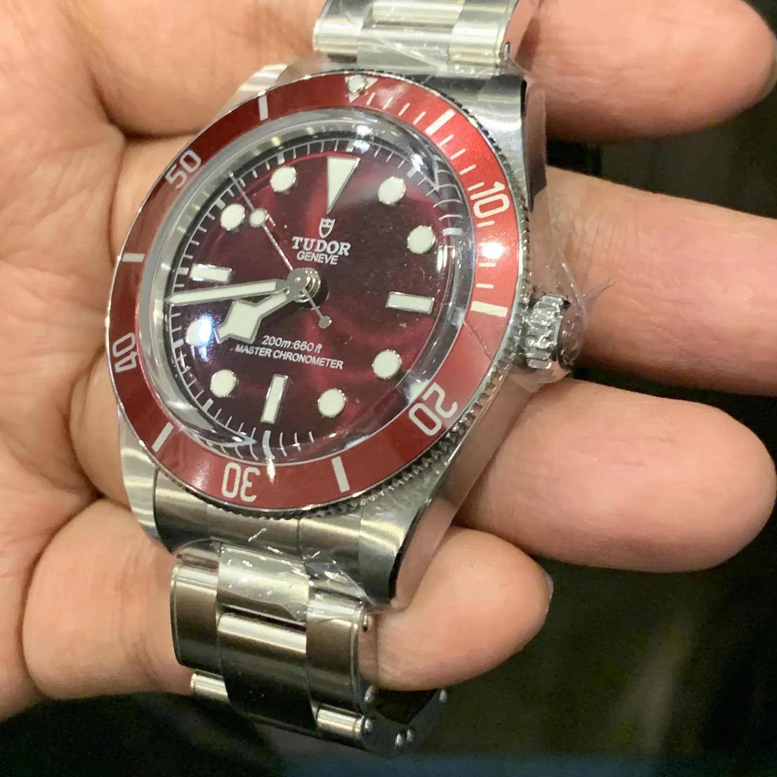 Thumb Black Bay Fifty-Eight Stainless Steel Burgundy 
