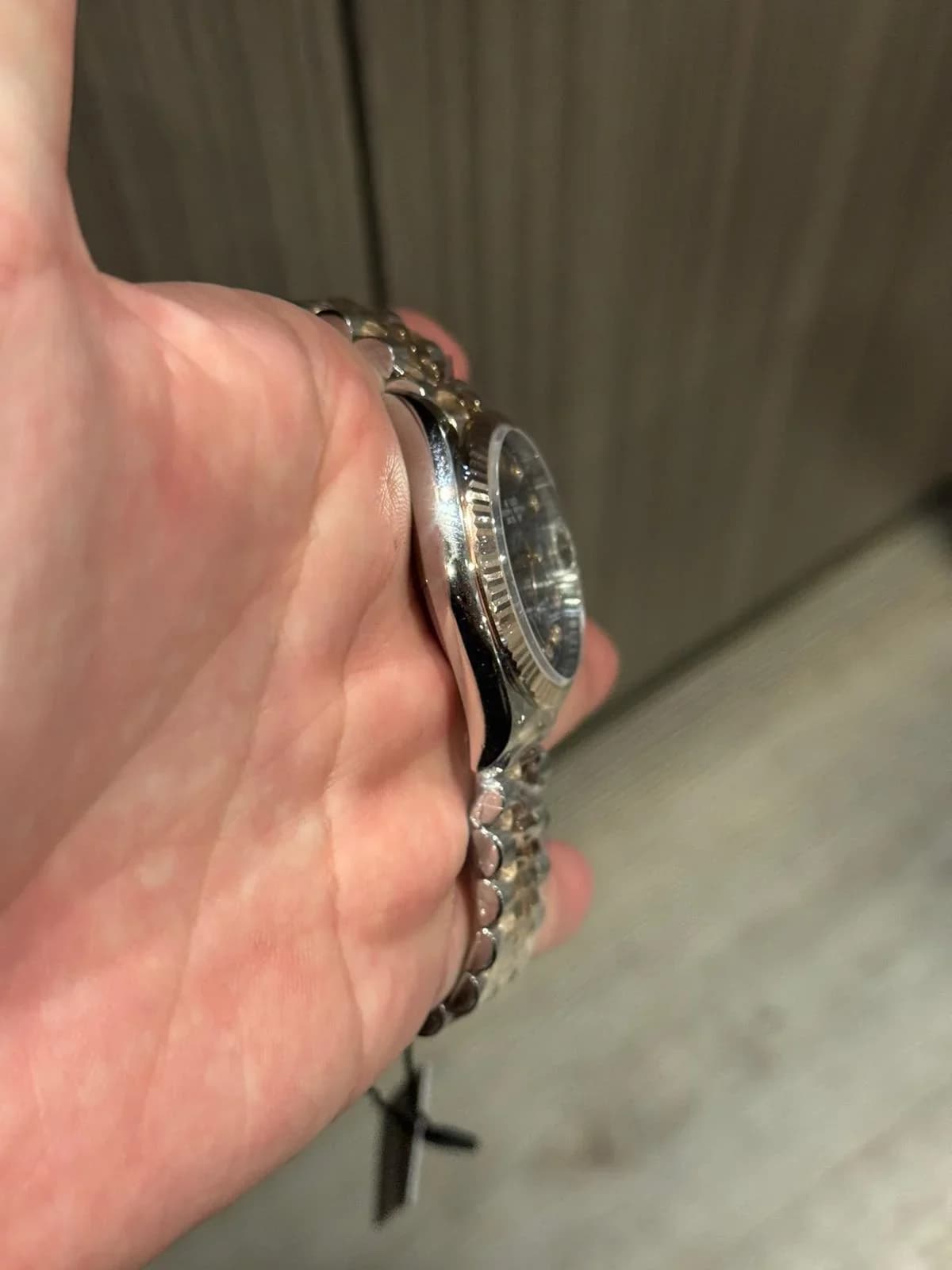 Thumb Datejust 36 Stainless Steel / Everose / Fluted / Slate - Fluted - Diamond / Jubilee
