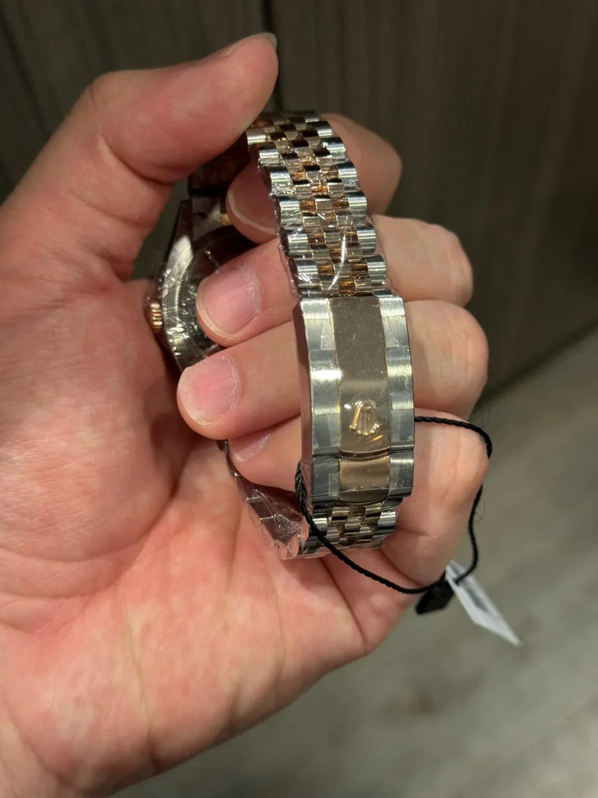 Thumb Datejust 36 Stainless Steel / Everose / Fluted / Slate - Fluted - Diamond / Jubilee