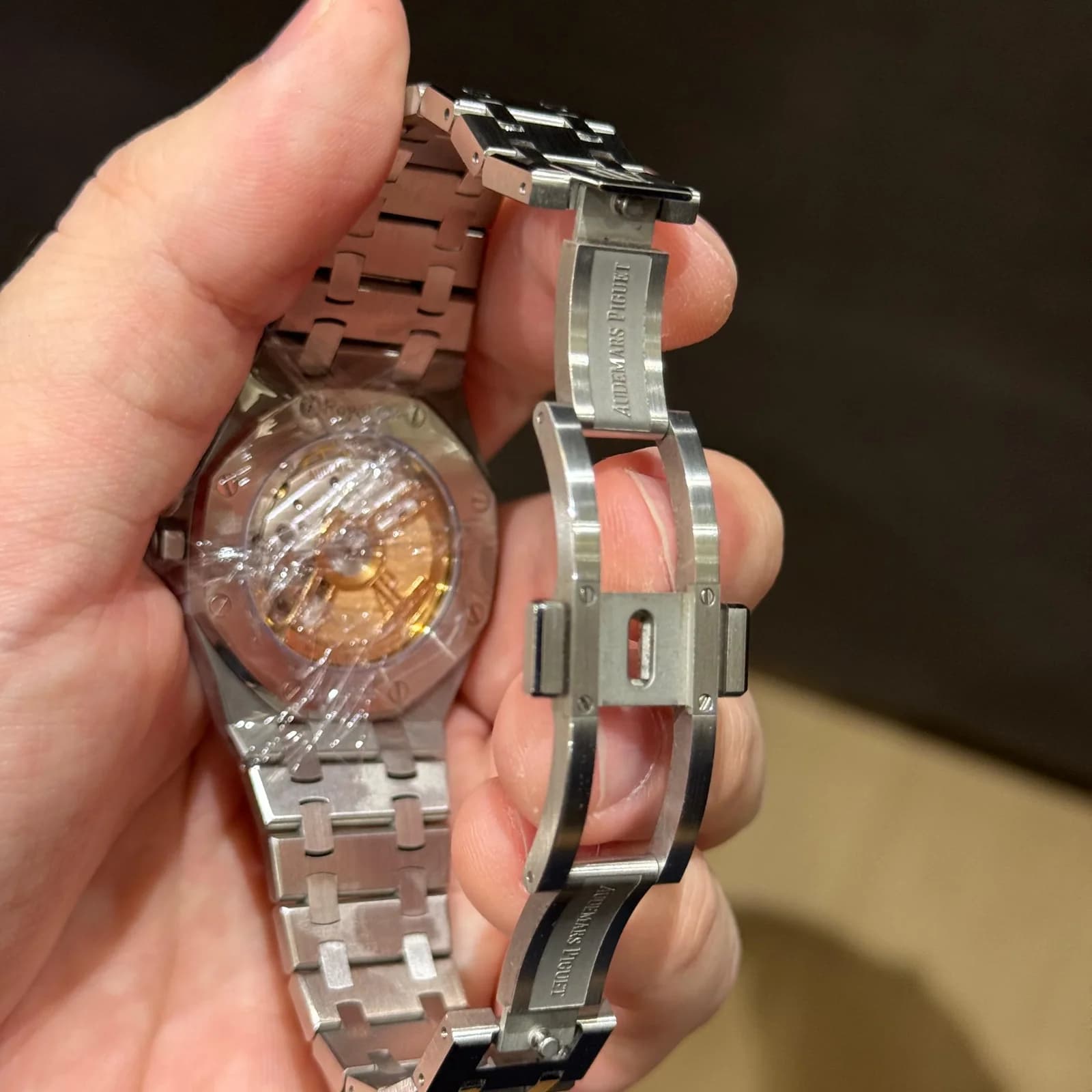 Thumb Royal Oak Selfwinding 34 Stainless Steel / Silver / Bracelet