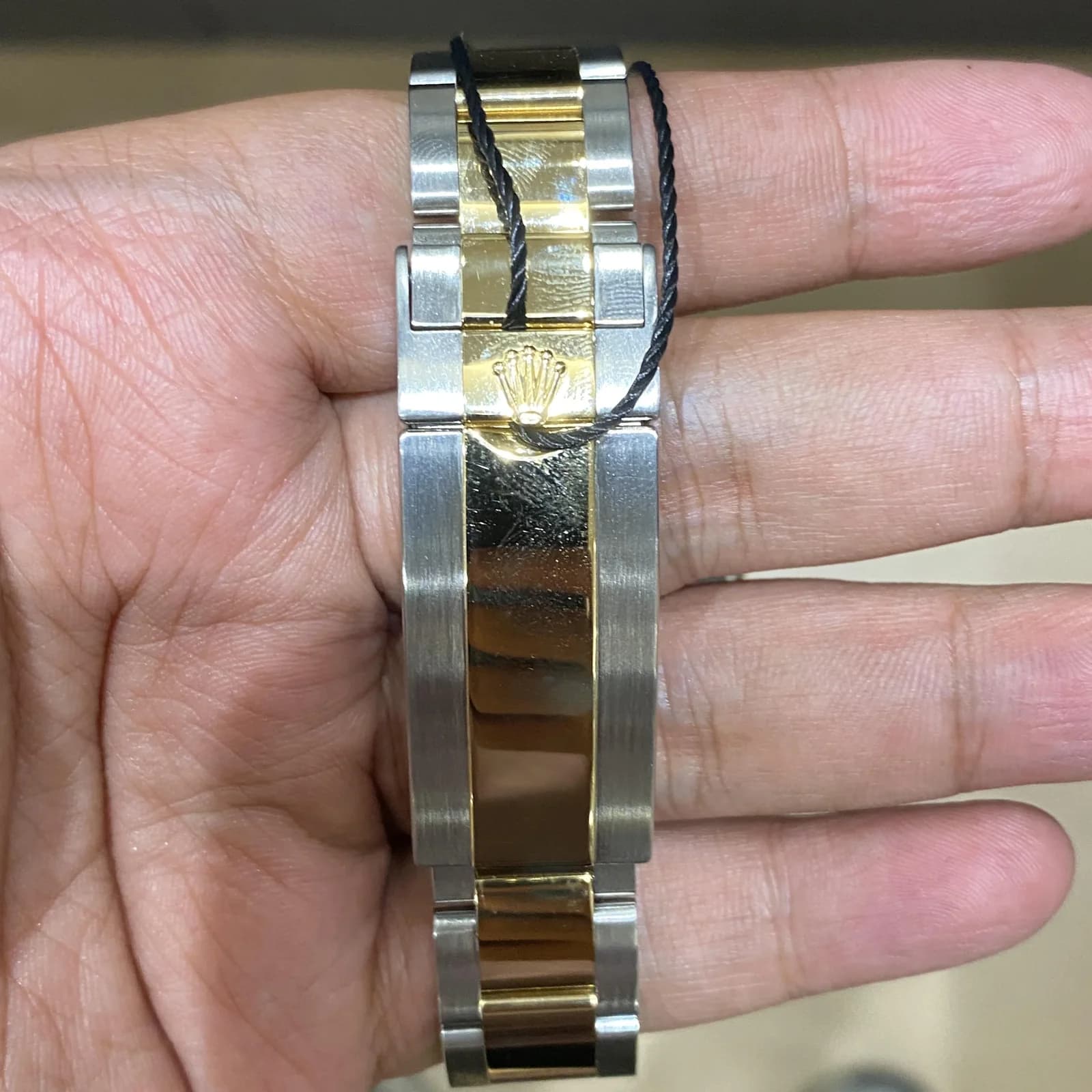 Thumb Submariner Date Rolesor / Blue / Cerachrom