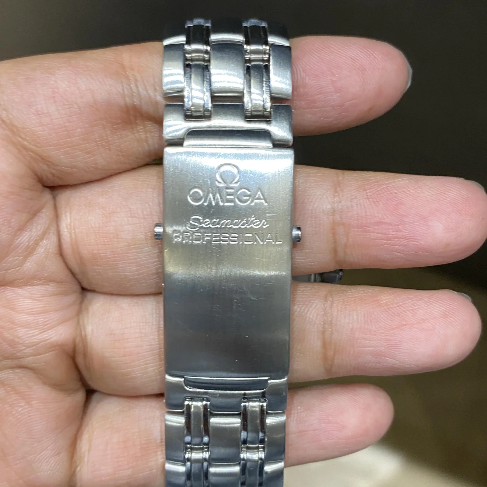 Thumb Seamaster Diver 300M Quartz 41 Stainless Steel / Blue / Bracelet / James Bond