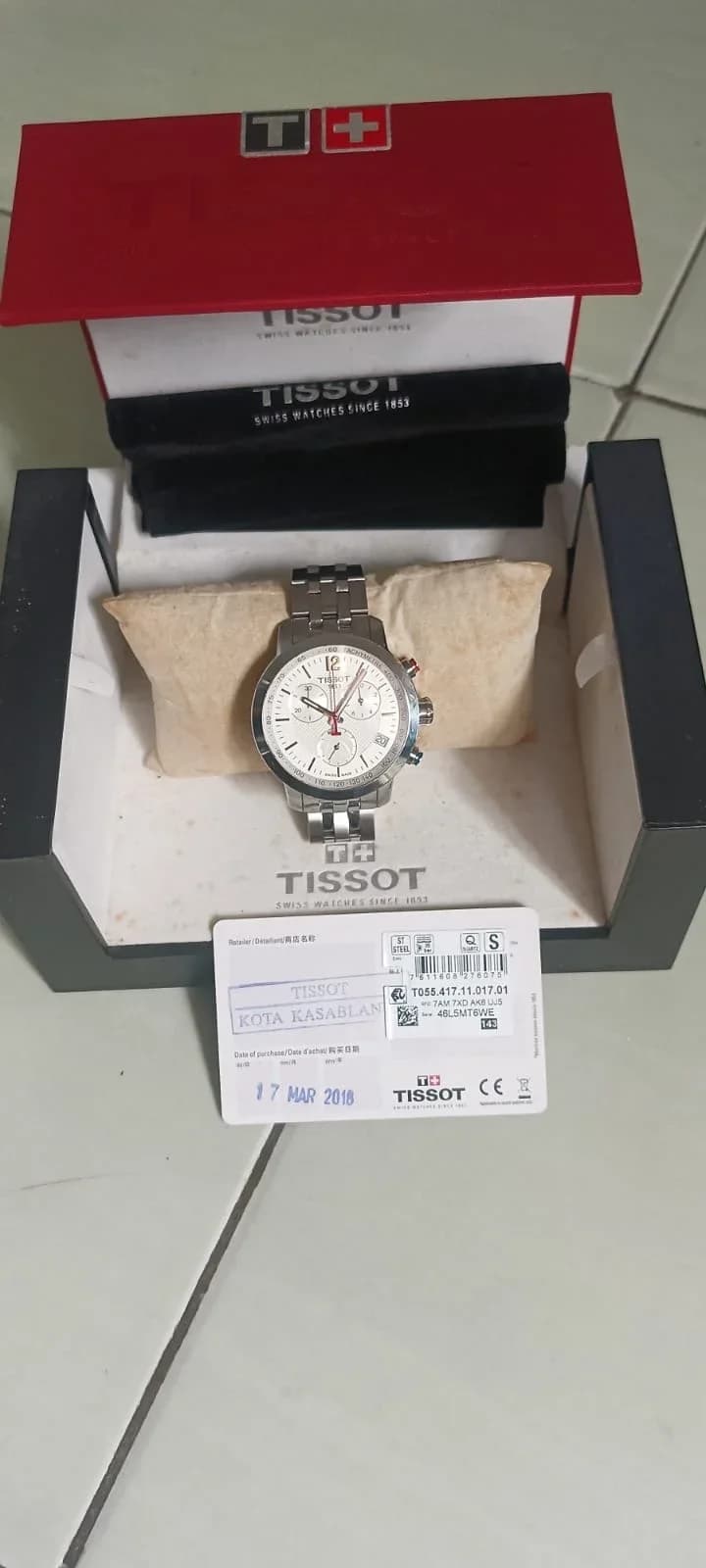 Thumb PRC 200 Quartz Chronograph Silver