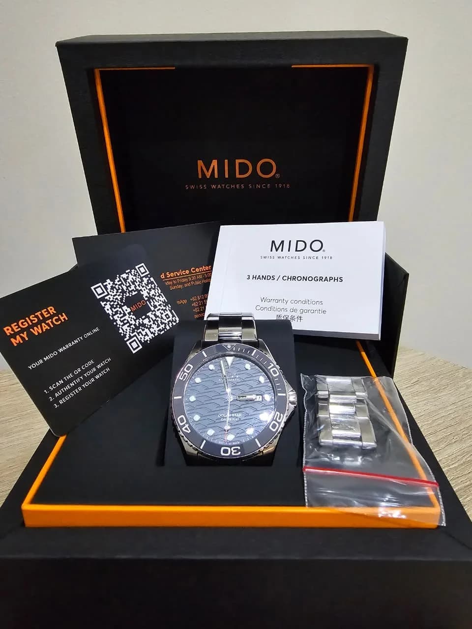Thumb Ocean Star 200C Stainless Steel / Grey / Bracelet