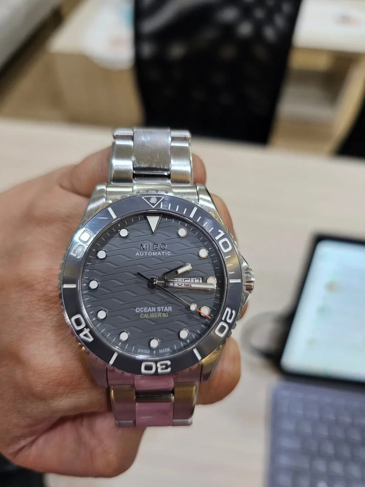 Thumb Ocean Star 200C Stainless Steel / Grey / Bracelet