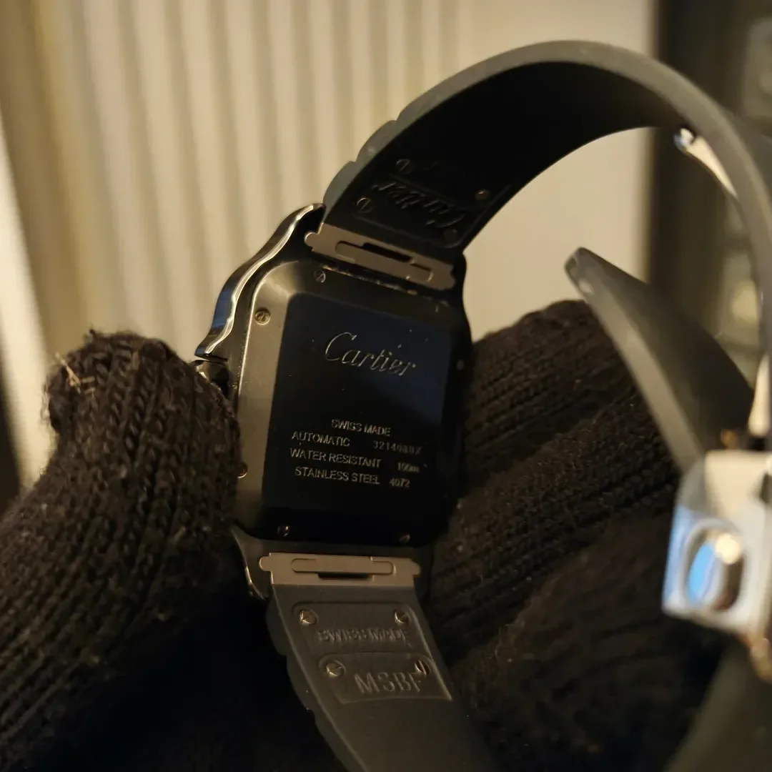 Thumb Santos Large Stainless Steel / Black