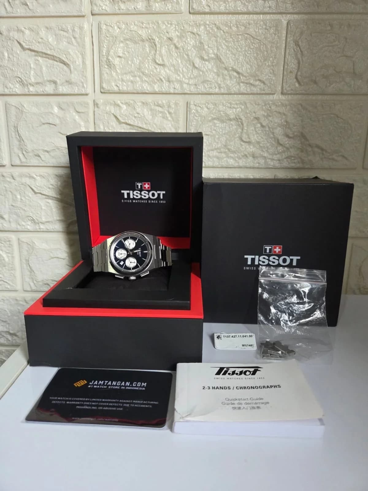 Thumb PRX Chronograph Stainless Steel / Blue
