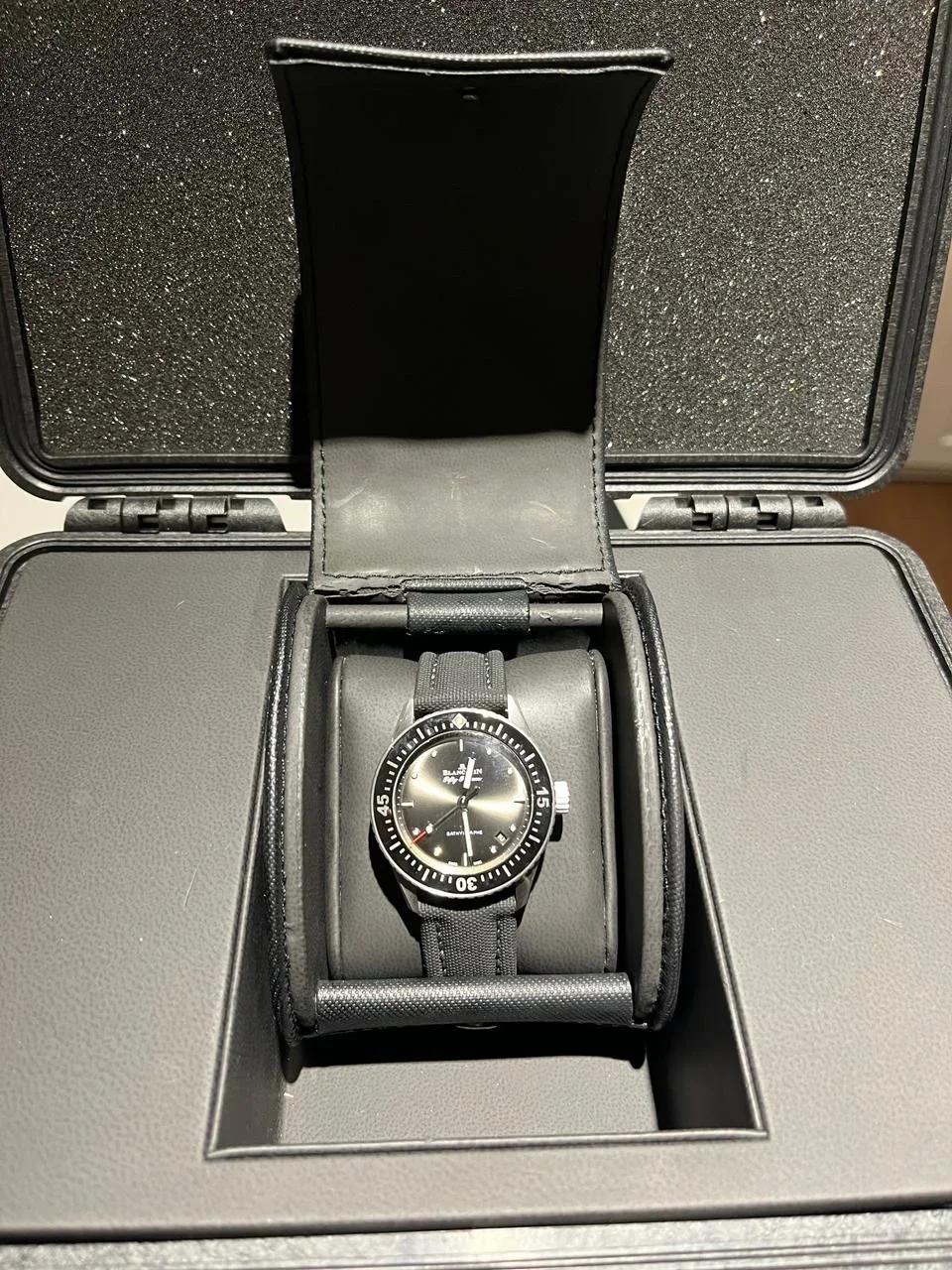 Thumb Fifty Fathoms Bathyscaphe Stainless Steel / Grey / Black Nato