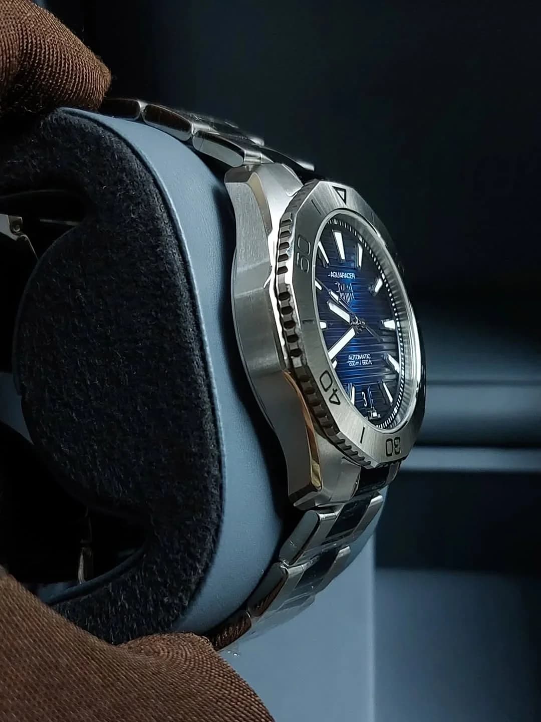 Thumb Aquaracer Professional 200 40 Automatic Stainless Steel / Blue