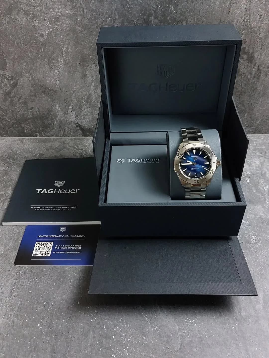Thumb Aquaracer Professional 200 40 Automatic Stainless Steel / Blue
