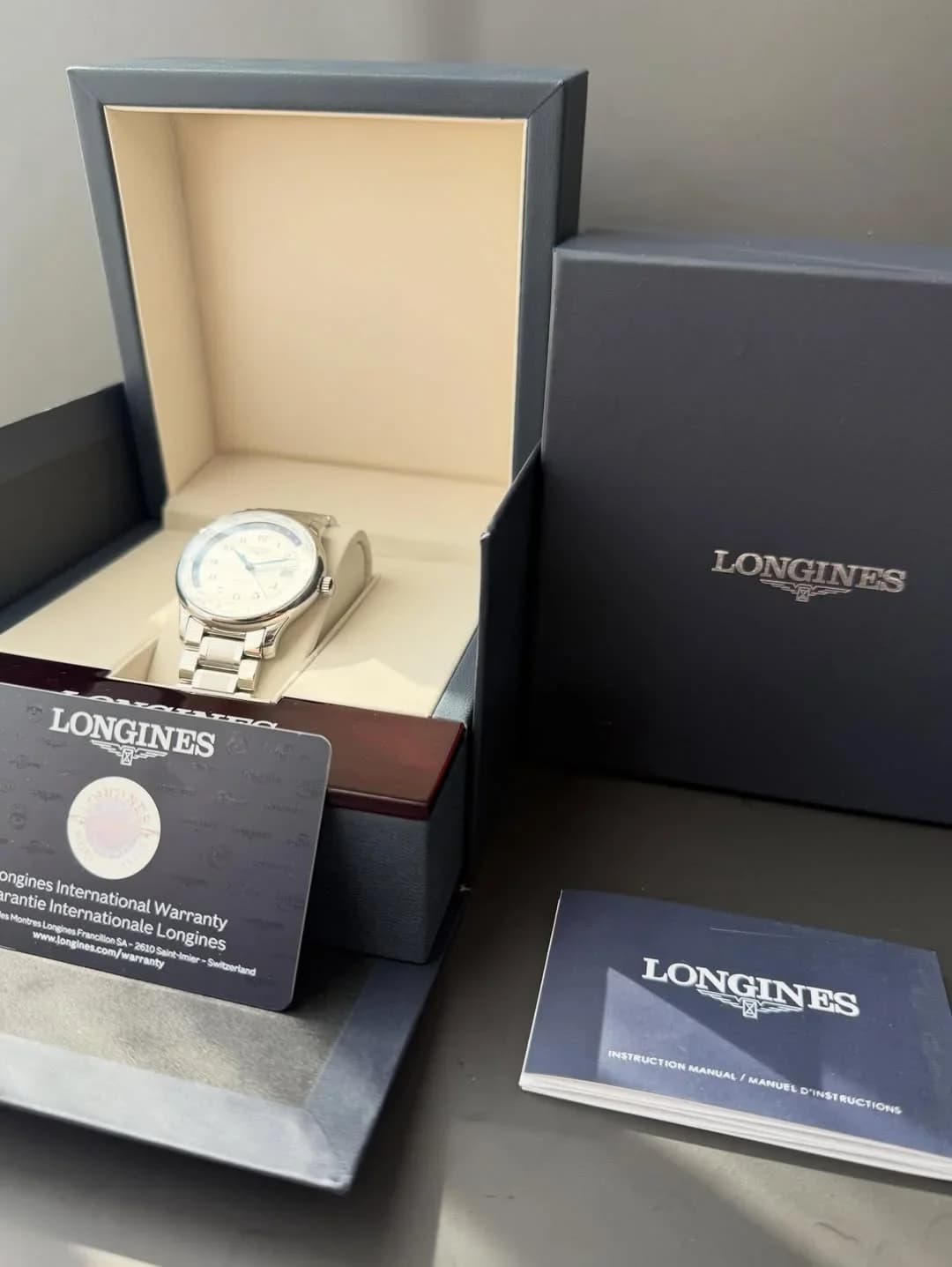 Thumb Master Collection Worldtime Silver Bracelet