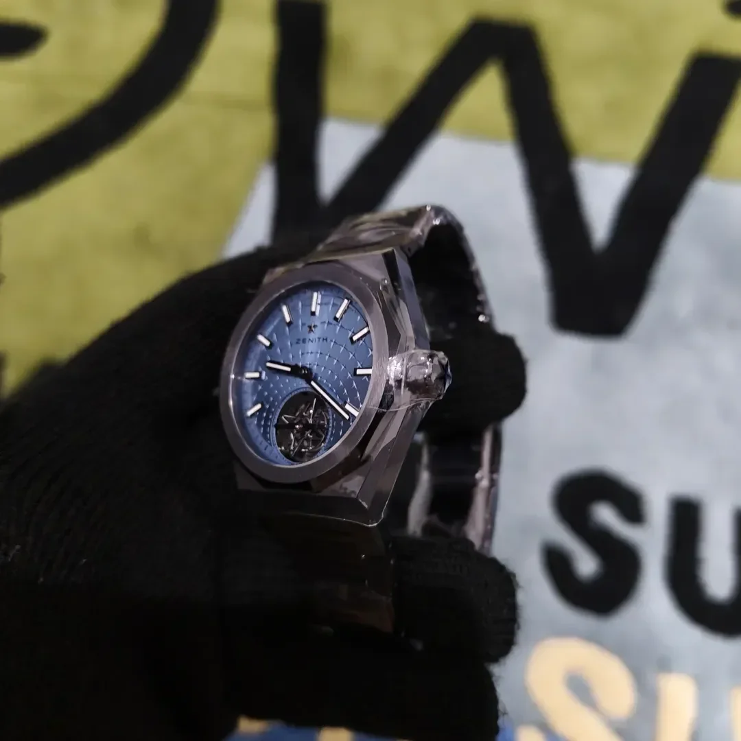 Thumb Defy Skyline Tourbillon Ice Blue