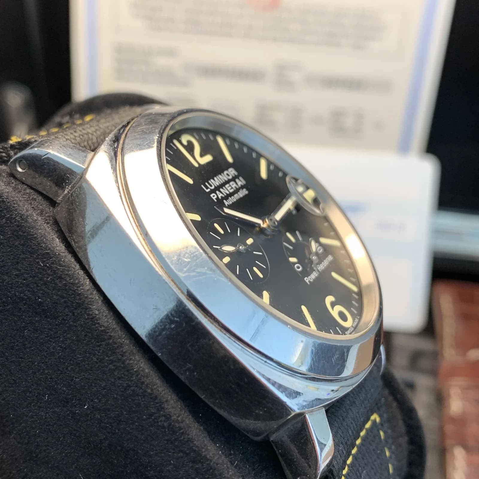 Thumb Luminor Power Reserve Automatic Acciaio