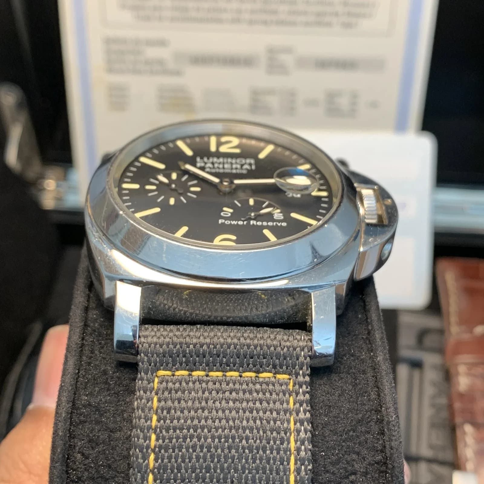 Thumb Luminor Power Reserve Automatic Acciaio