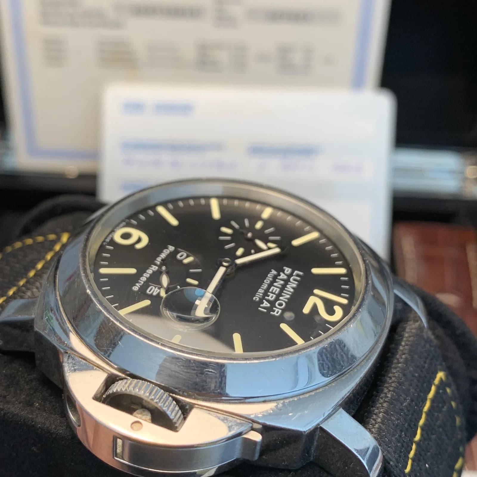 Thumb Luminor Power Reserve Automatic Acciaio