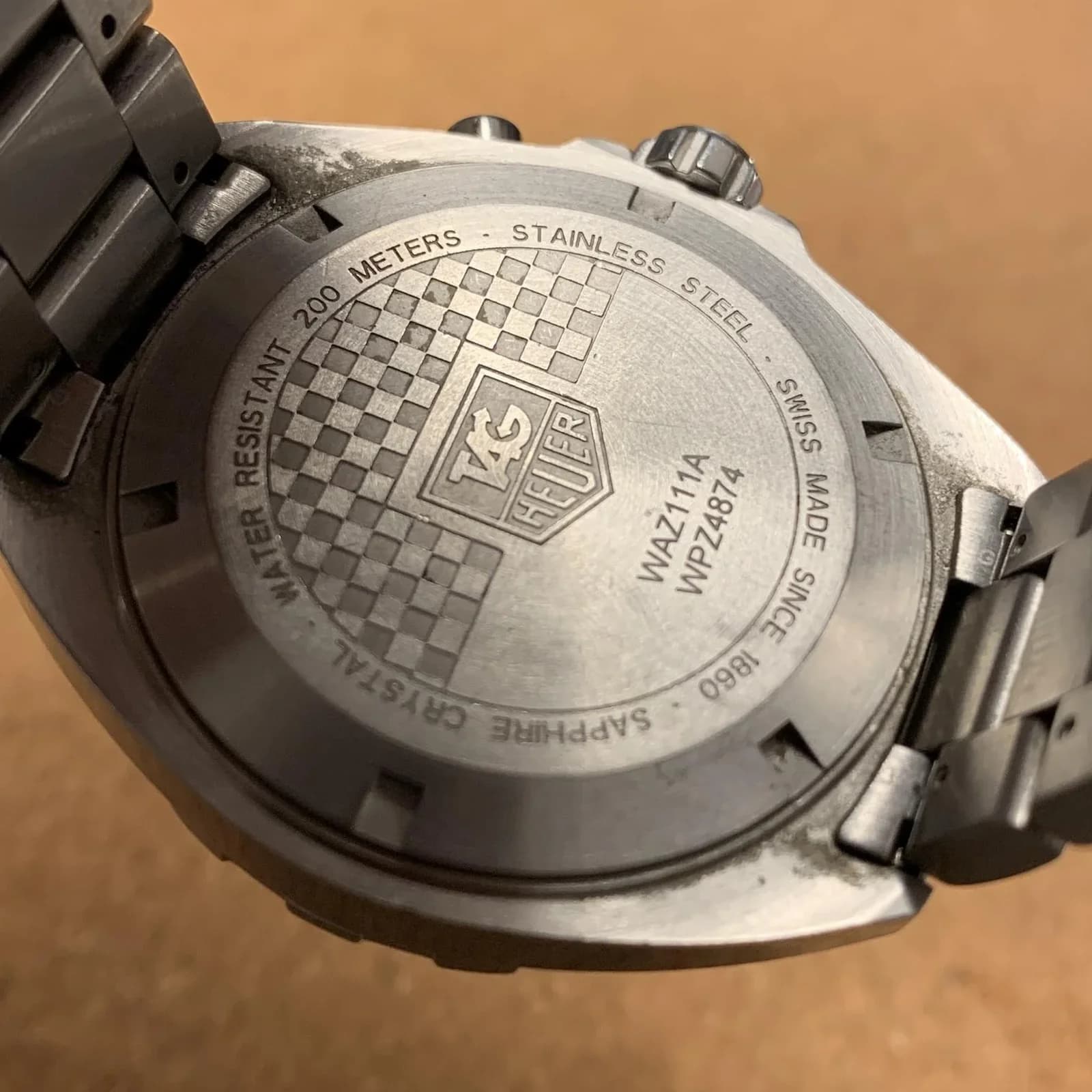 Thumb Formula 1 Alarm 41 Stainless Steel / Black / Bracelet