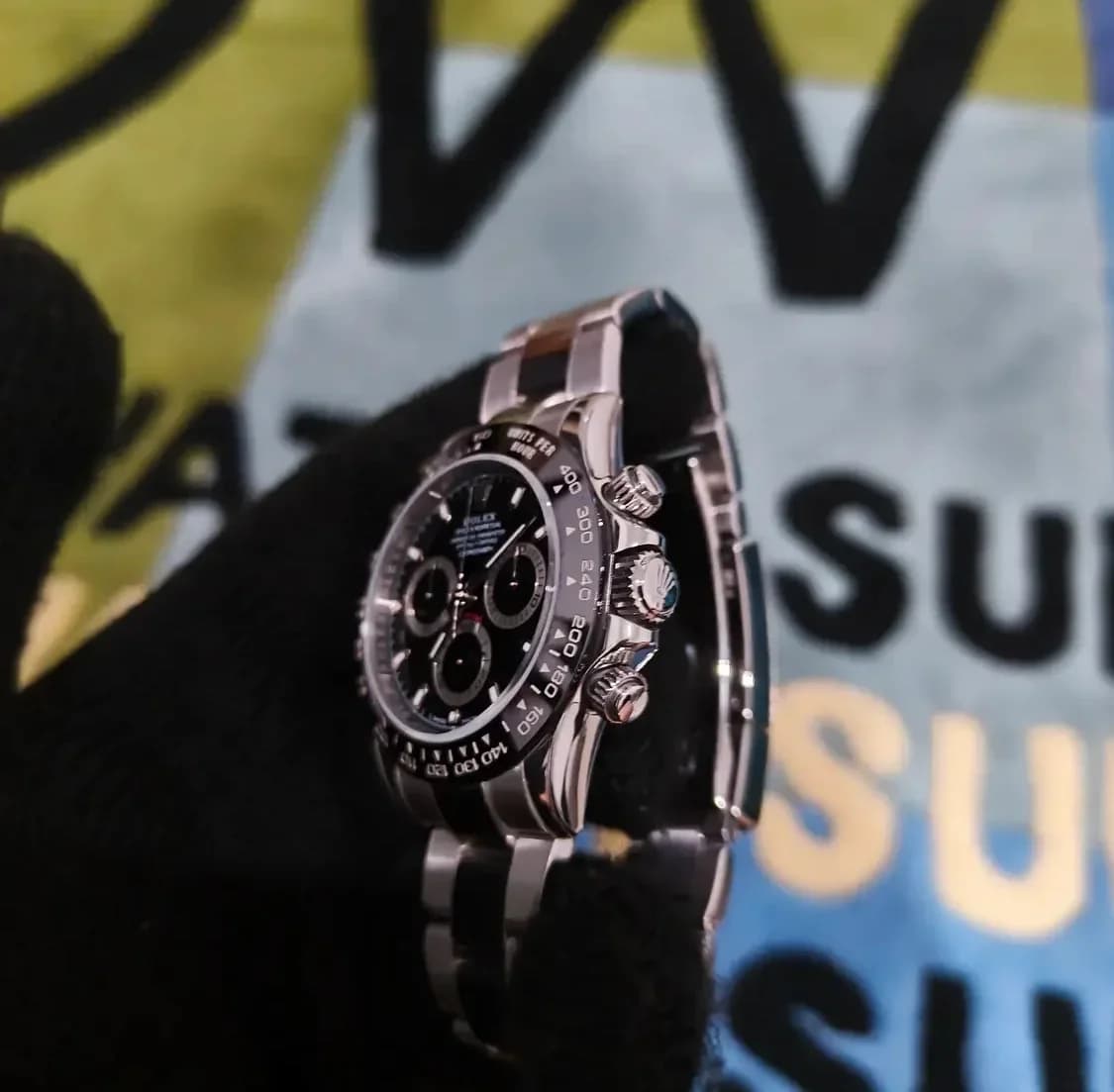 Thumb Cosmograph Daytona Steel / Cerachrom / Black