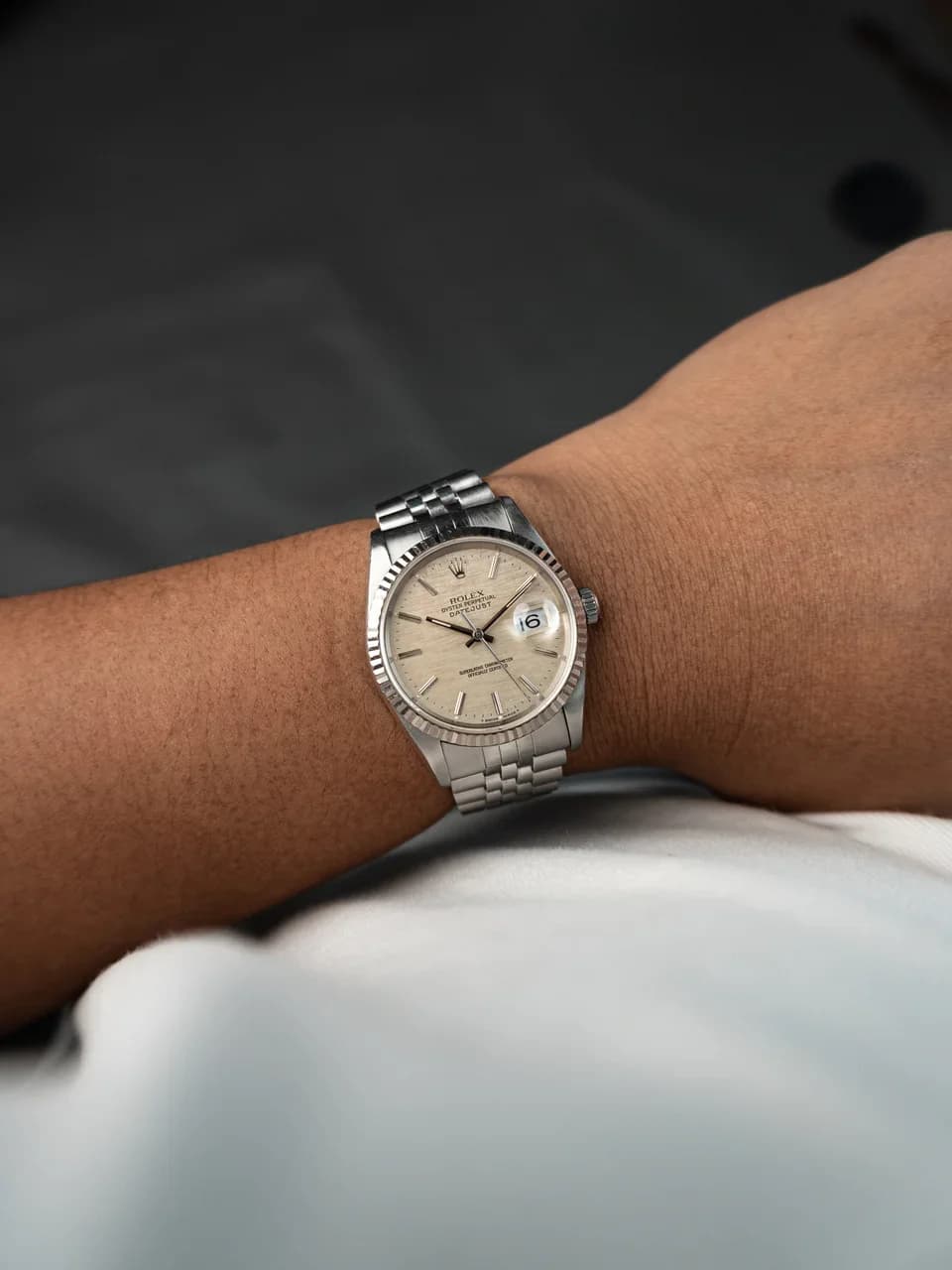 Thumb Datejust 36 16234 Steel / Silver / Stick / Jubilee