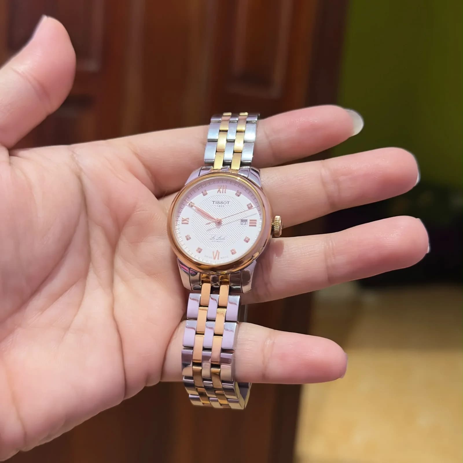 Thumb Le Locle 29 Automatic Lady Stainless Steel - Rose Gold / Silver / Bracelet