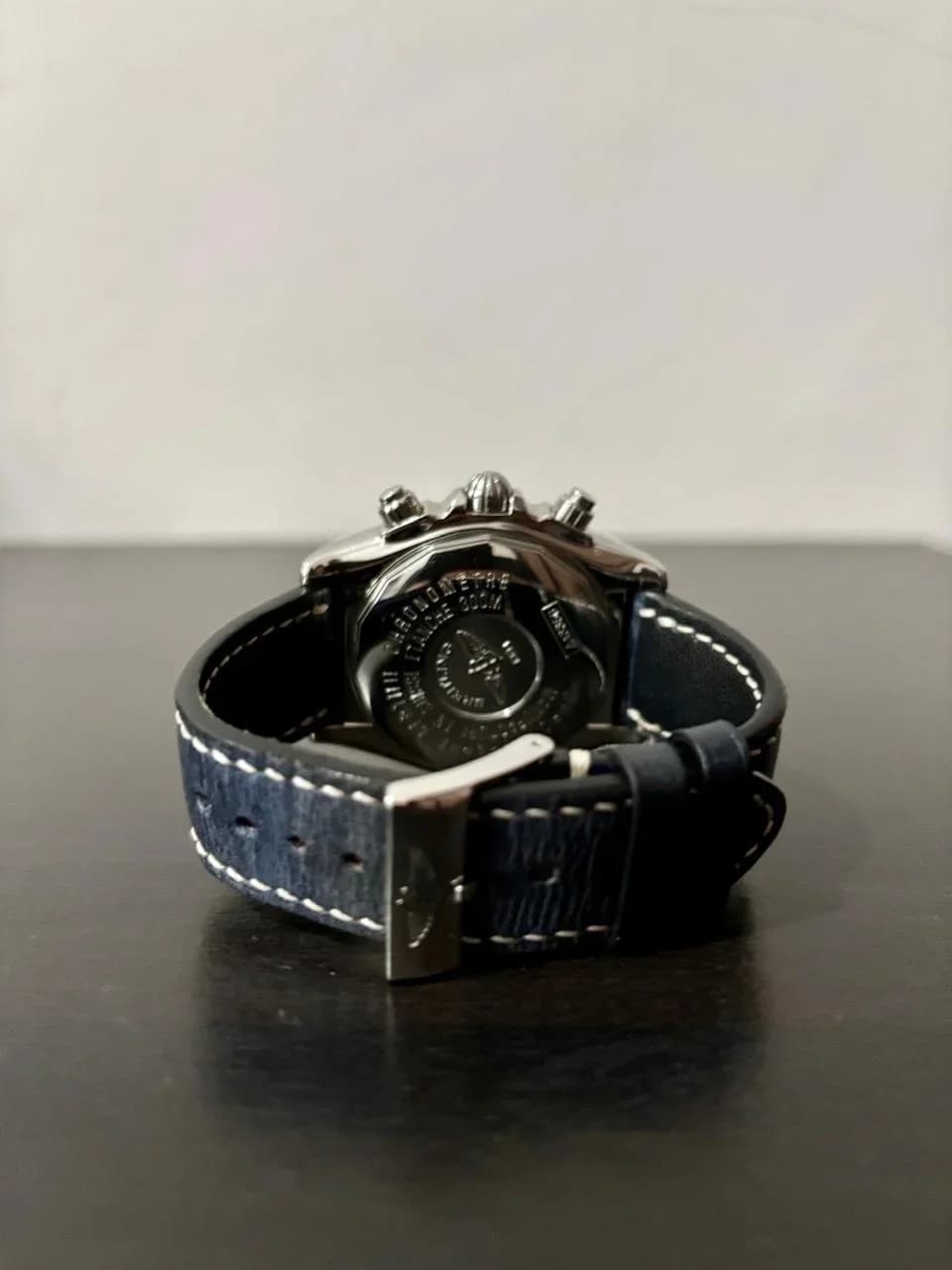 Thumb Chronomat Evolution Stainless Steel / Blue