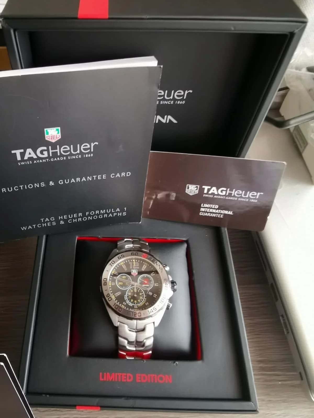Thumb Formula 1 Chronograph Quartz Stainless Steel / Senna