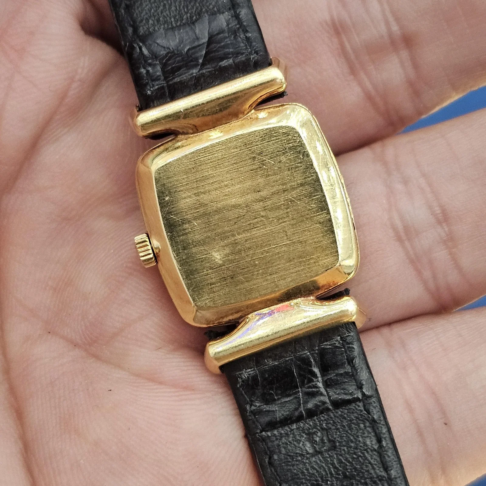 Thumb Ellipse Cushion 4459 Yellow Gold Blue 