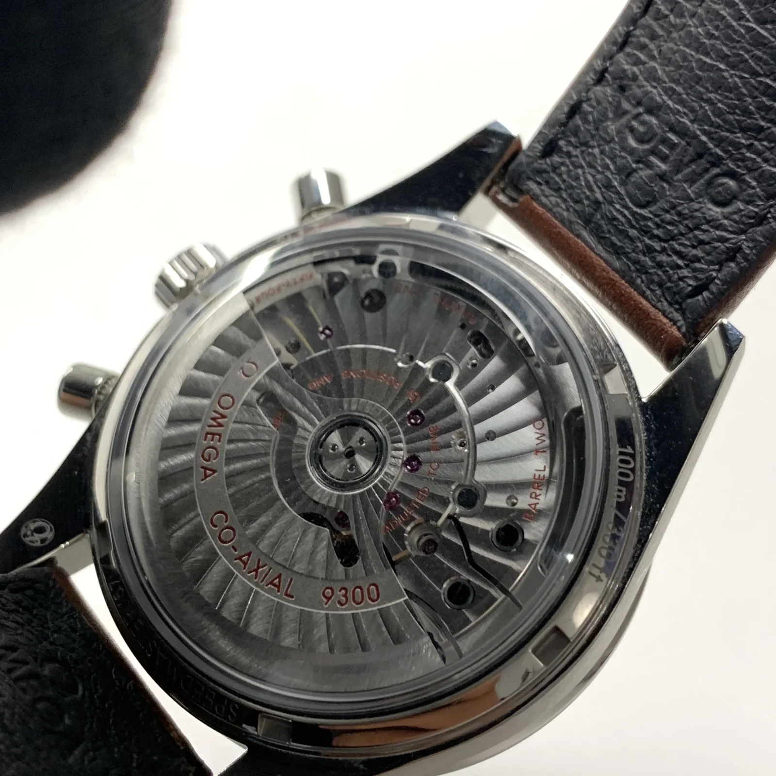 Thumb Speedmaster 57 Co-Axial Stainless Steel / Black