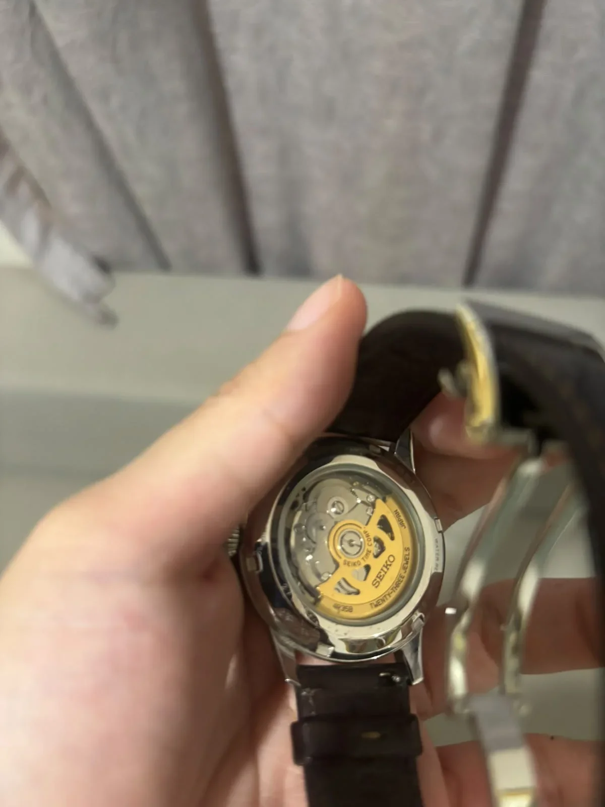 Thumb Presage SRPD37J1 Cocktail Time Automatic Green / Strap