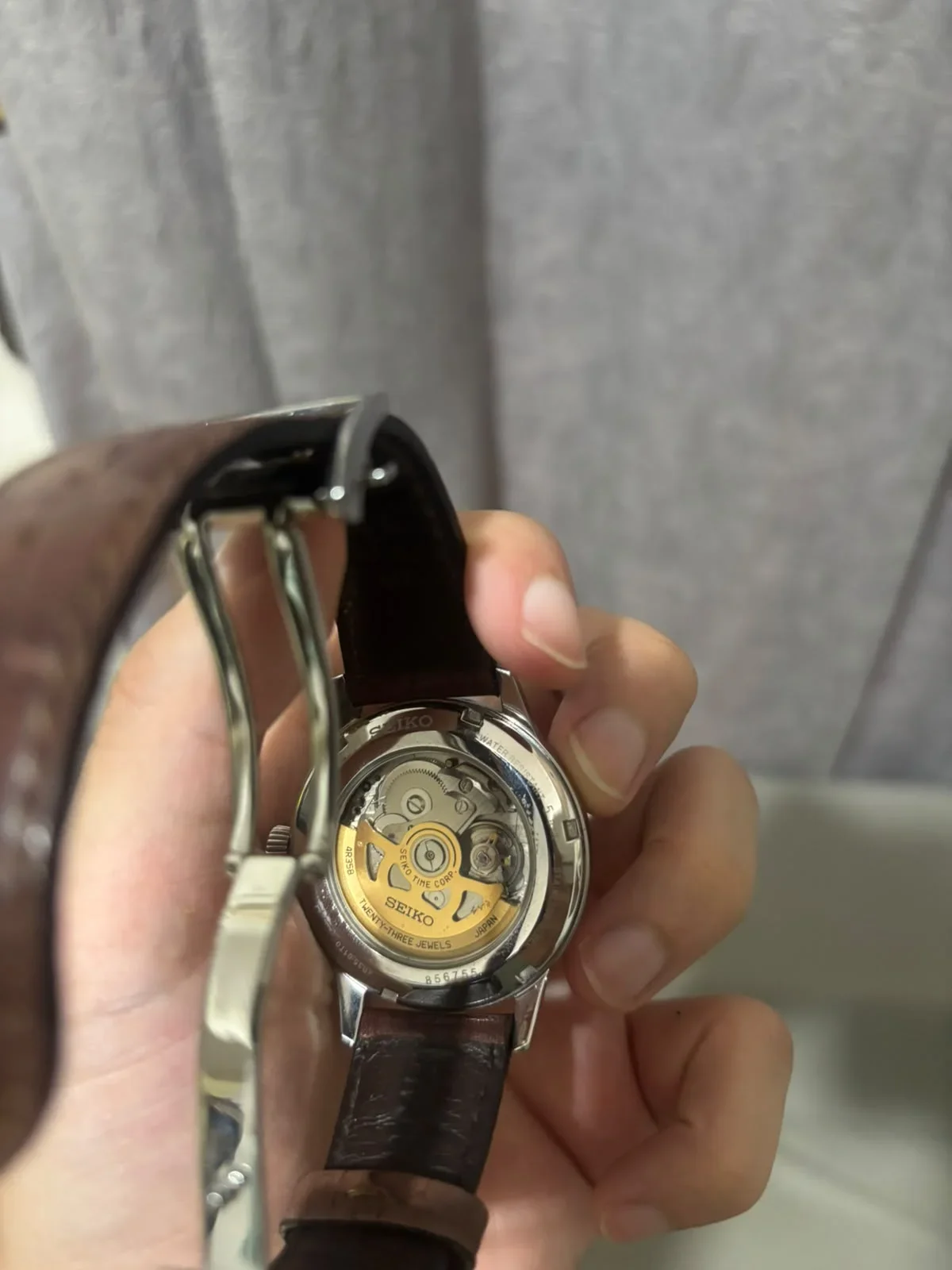 Thumb Presage SRPC99J1 Cocktail Golden Champagne Automatic / Strap