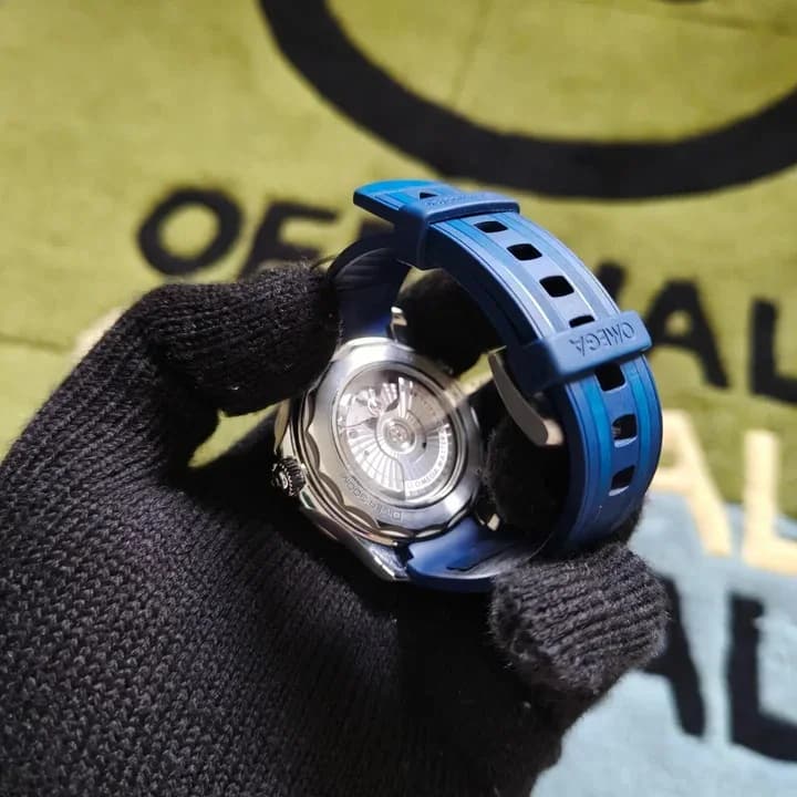 Thumb Seamaster Diver 300M Master Co-Axial 42 Stainless Steel / Grey /  Rubber