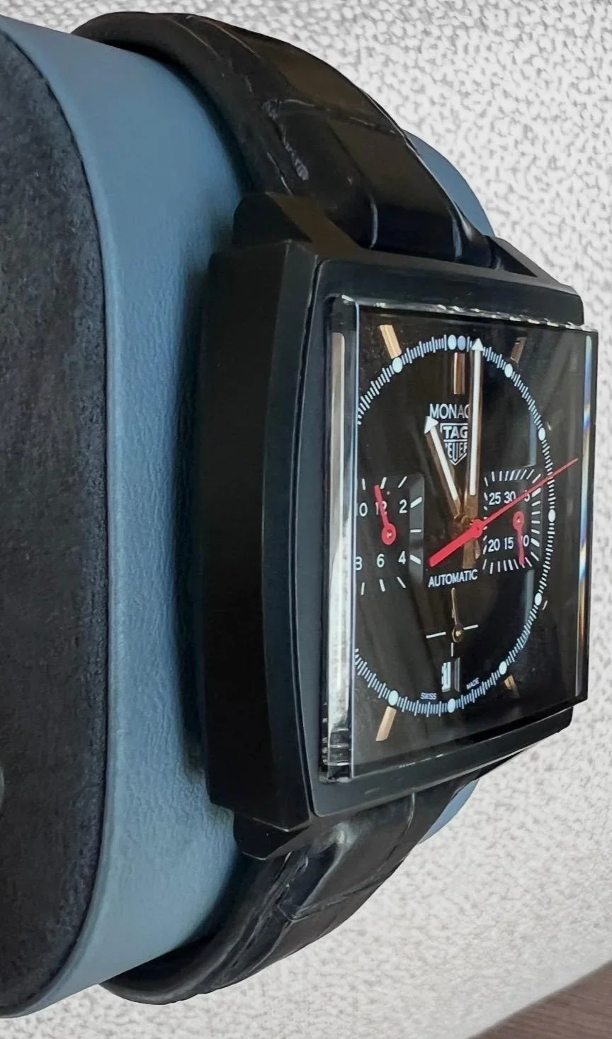 Thumb Monaco Calibre Heuer 02 Titanium DLC / Black