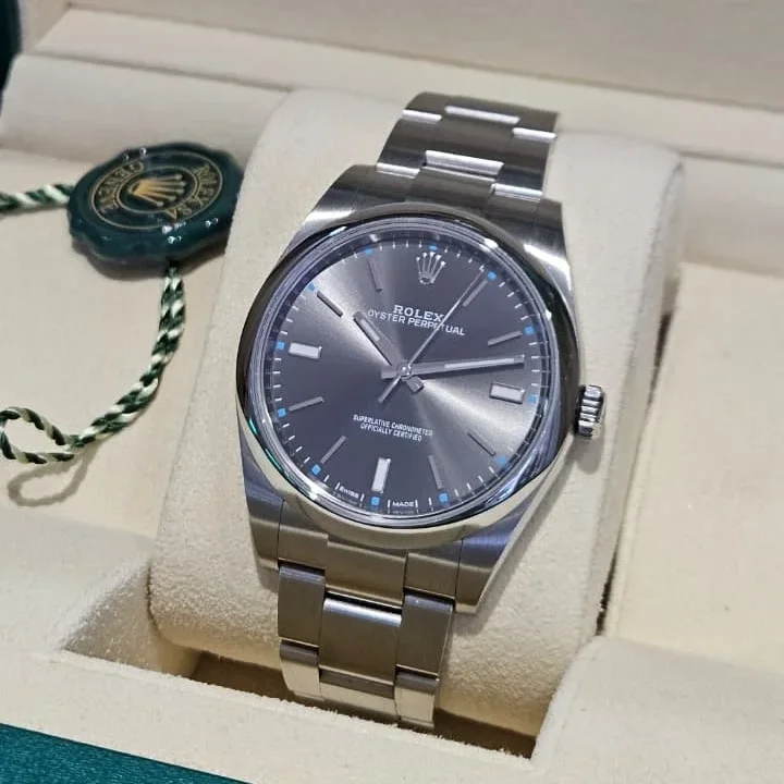 Thumb Oyster Perpetual 39 Dark Rhodium
