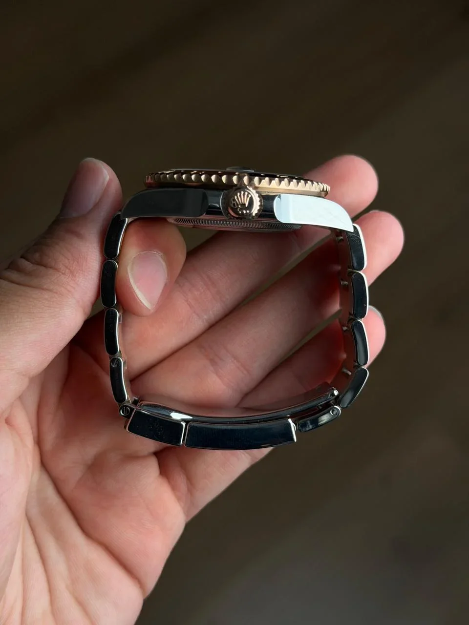 Thumb GMT-Master II Stainless Steel / Everose / CHNR / Oyster