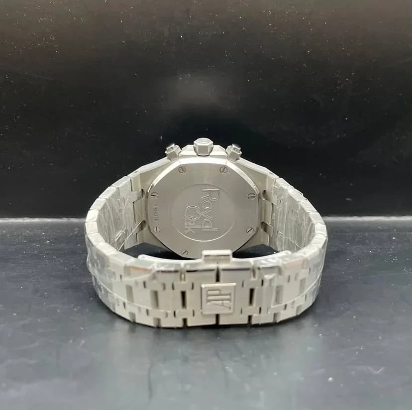 Thumb Royal Oak Chronograph 41 Stainless Steel / Black