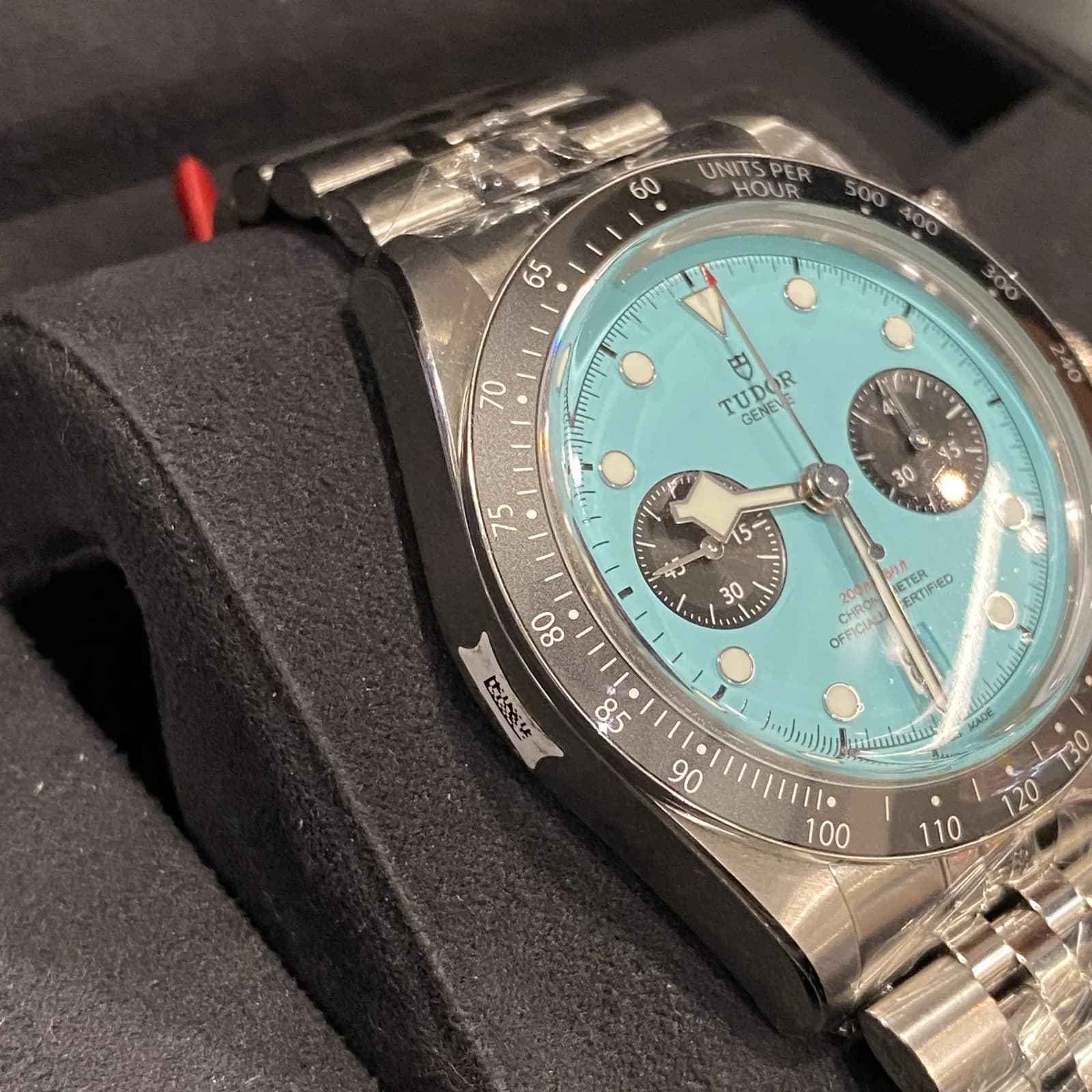 Thumb Heritage Black Bay Chronograph Flamingo Blue