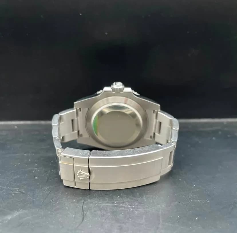 Thumb Submariner Date Stainless Steel / Green / Cerachom