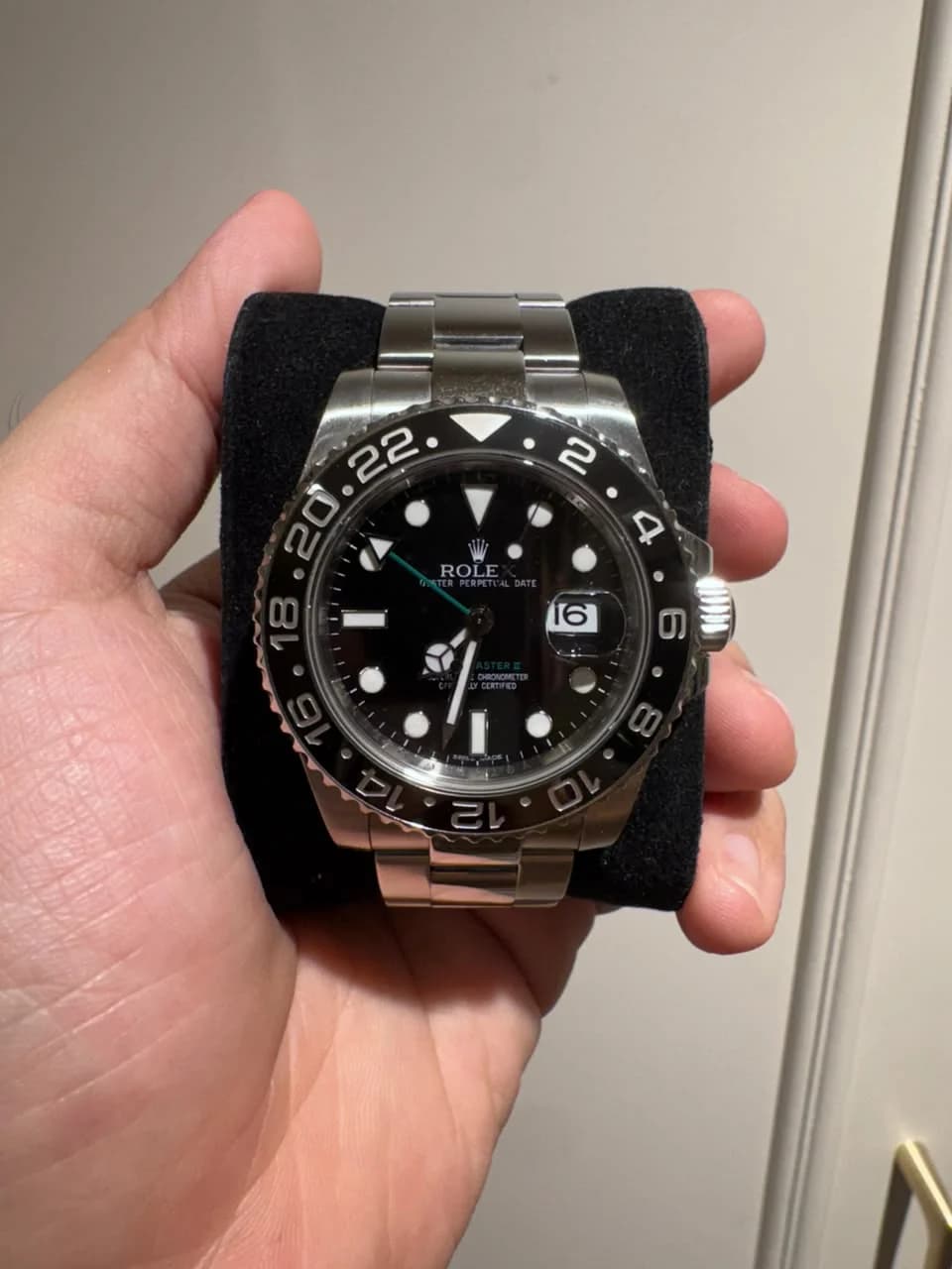 Thumb GMT-Master II Stainless Steel / LN