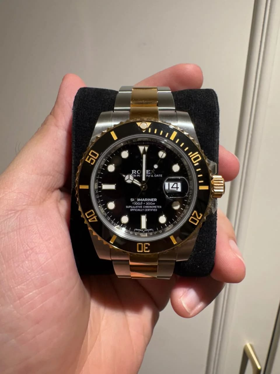 Thumb Submariner Date 41 Stainless Steel / Yellow Gold / Black