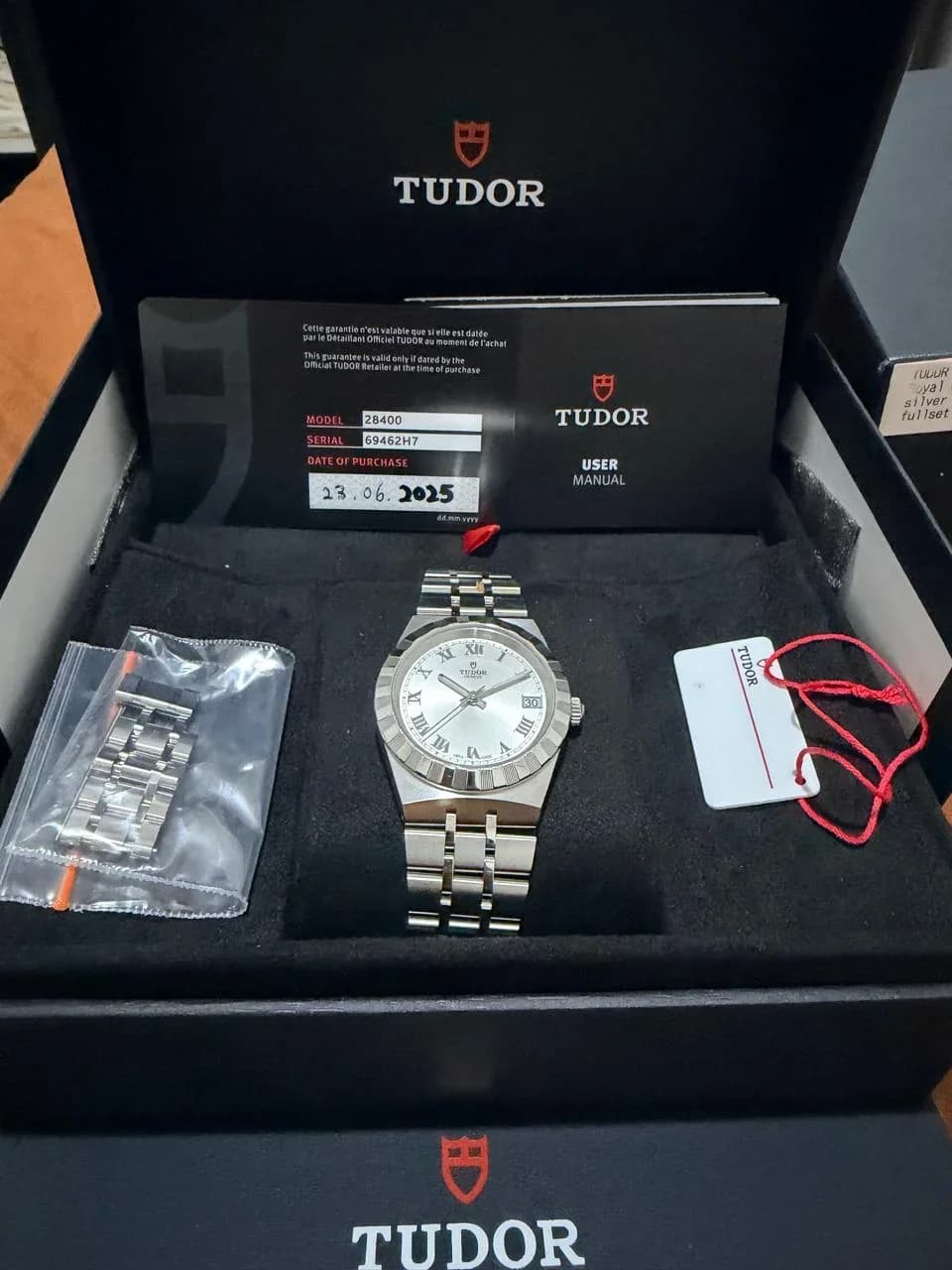 Thumb Royal Date 34 Stainless Steel / Silver - Roman