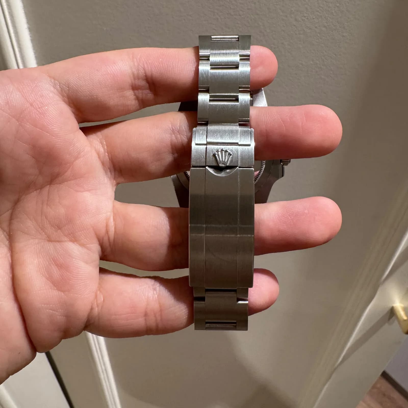 Thumb Submariner No-Date / Stainless Steel / Black / Cerachrom