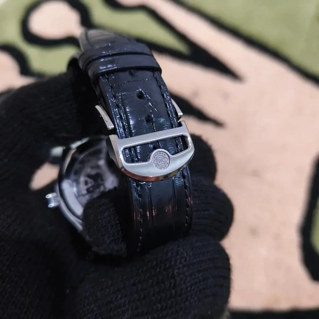 Thumb Portugieser Automatic 40 Stainless Steel / Blue / Alligator