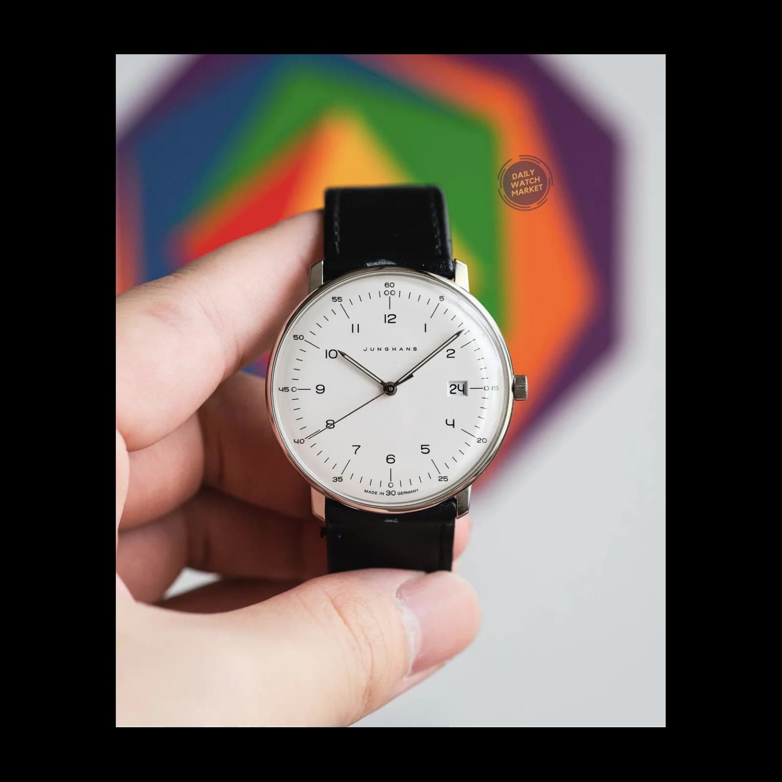 Thumb Max Bill Quartz Silver