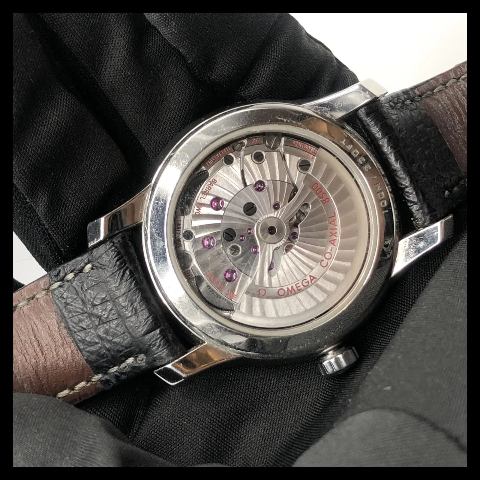 Thumb De Ville Co-Axial 41 Stainless Steel / Blue