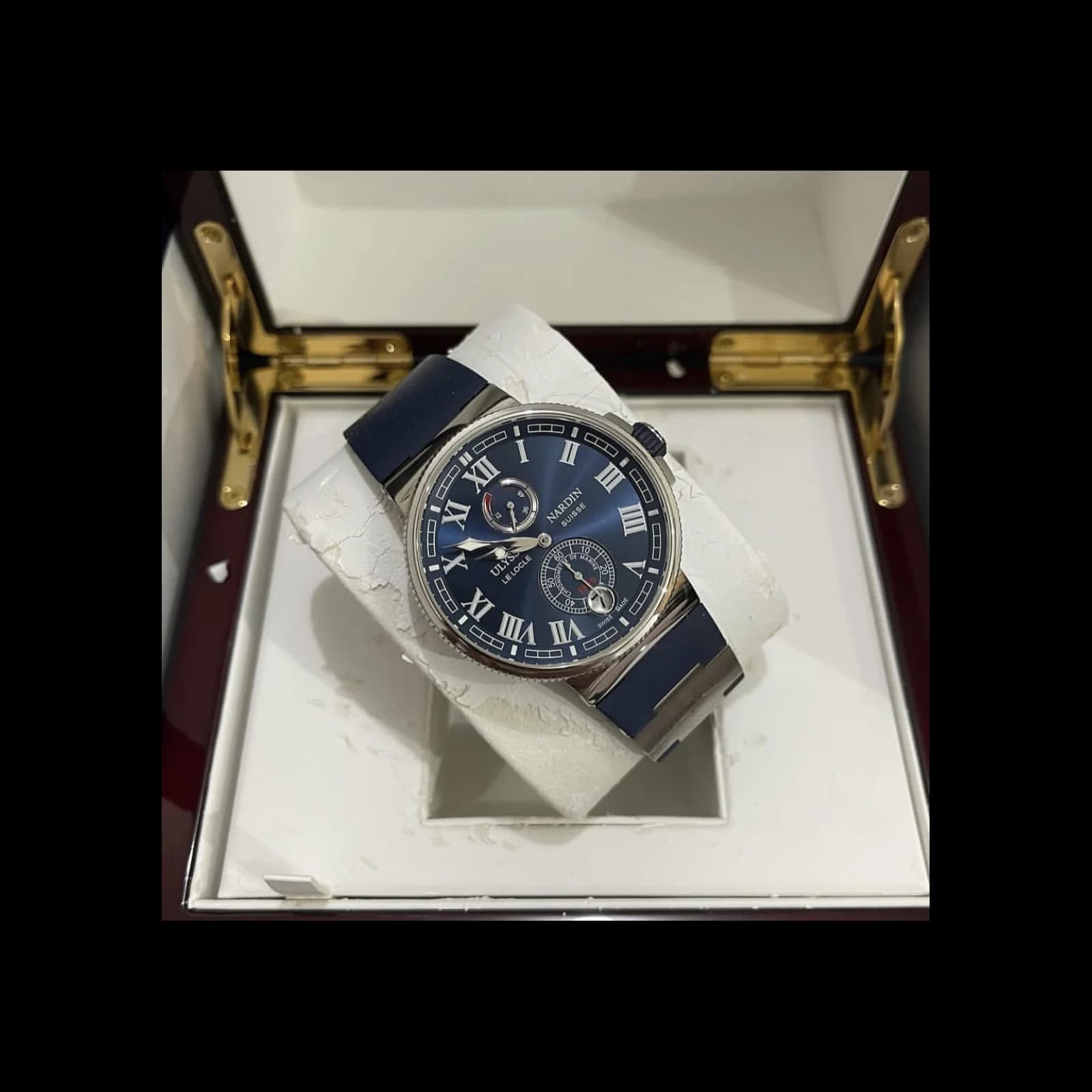 Thumb Marine Torpilleur Stainless Steel / Blue / Rubber