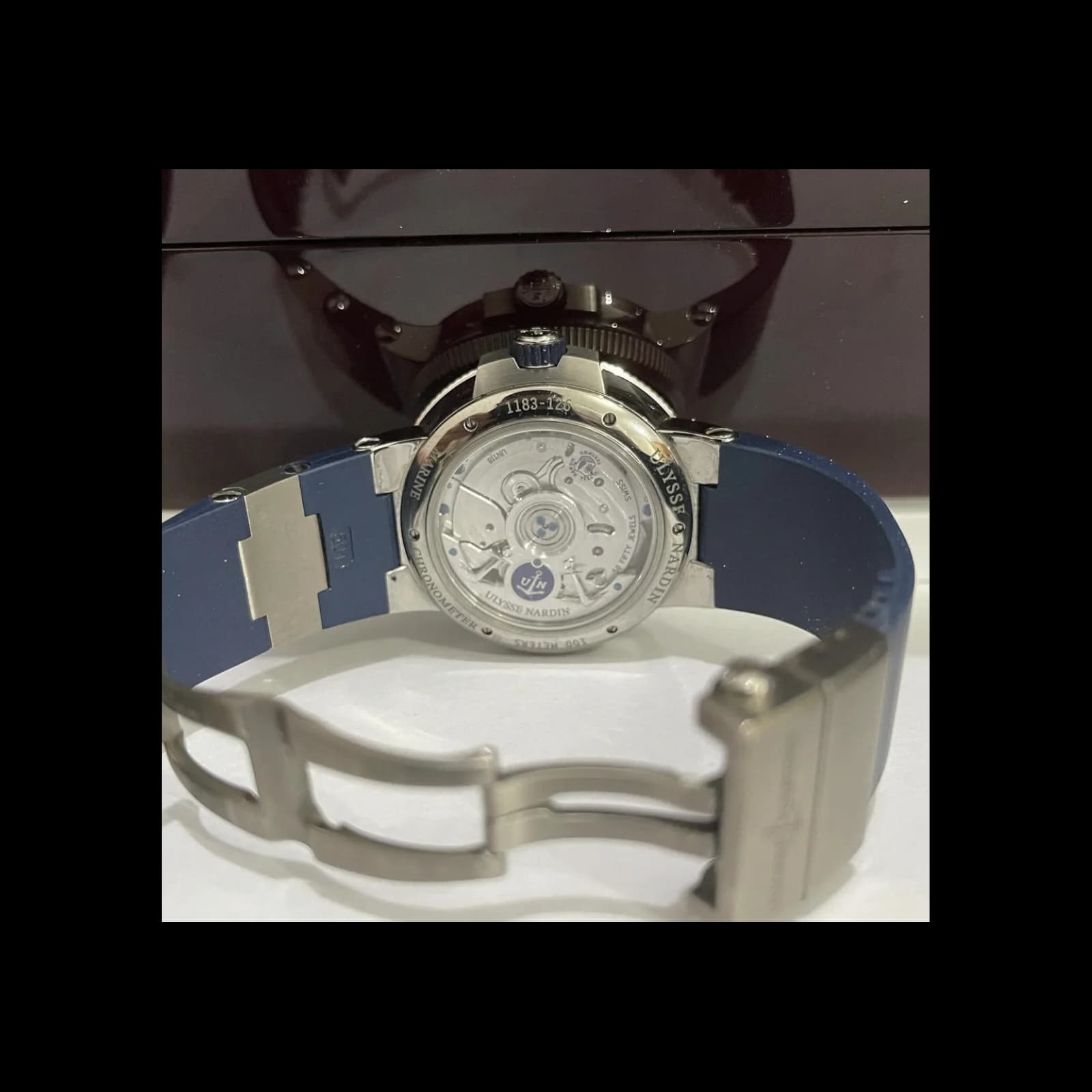 Thumb Marine Torpilleur Stainless Steel / Blue / Rubber