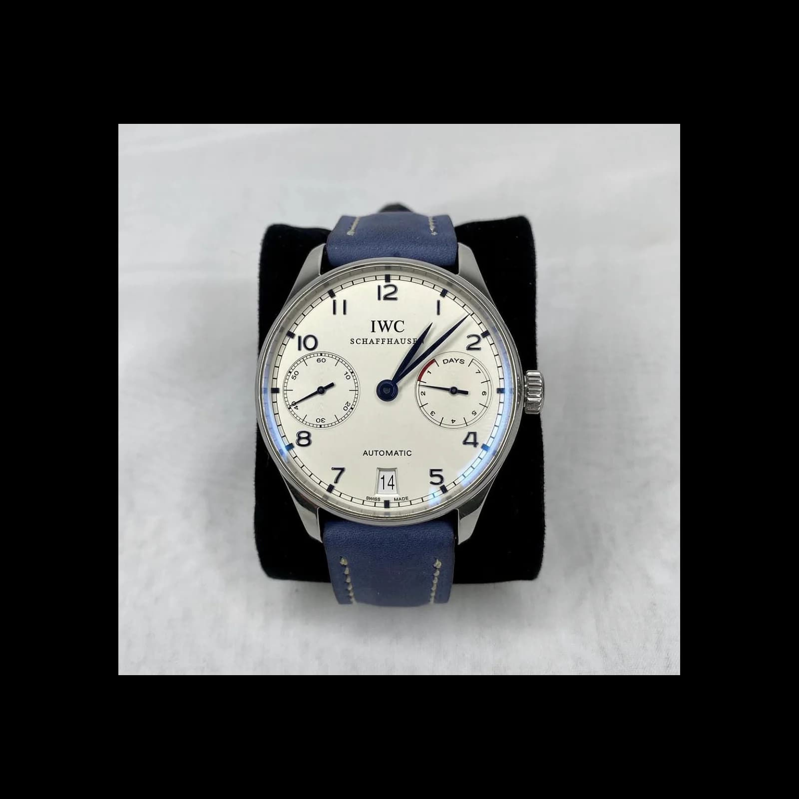 Thumb Portuguese Automatic Stainless Steel / Silver