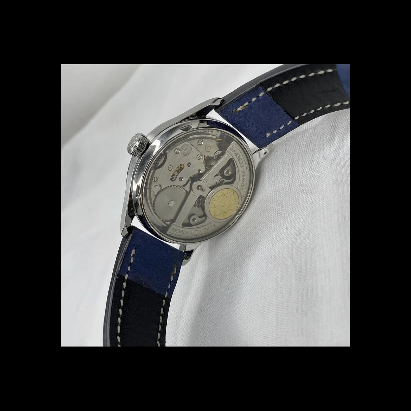Thumb Portuguese Automatic Stainless Steel / Silver