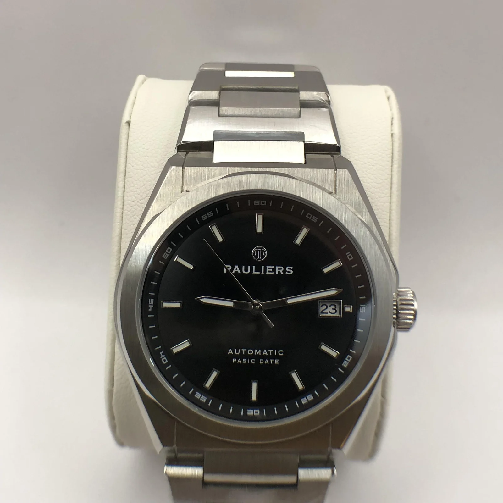 Thumb Pasic Date / Stainless Steel / Black