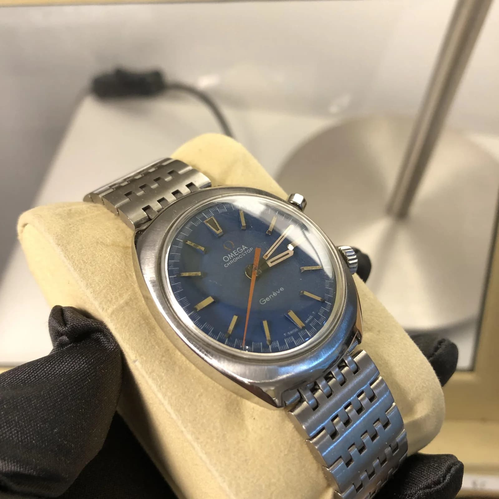 Thumb Geneve Chronostop Blue / Stainless Steel