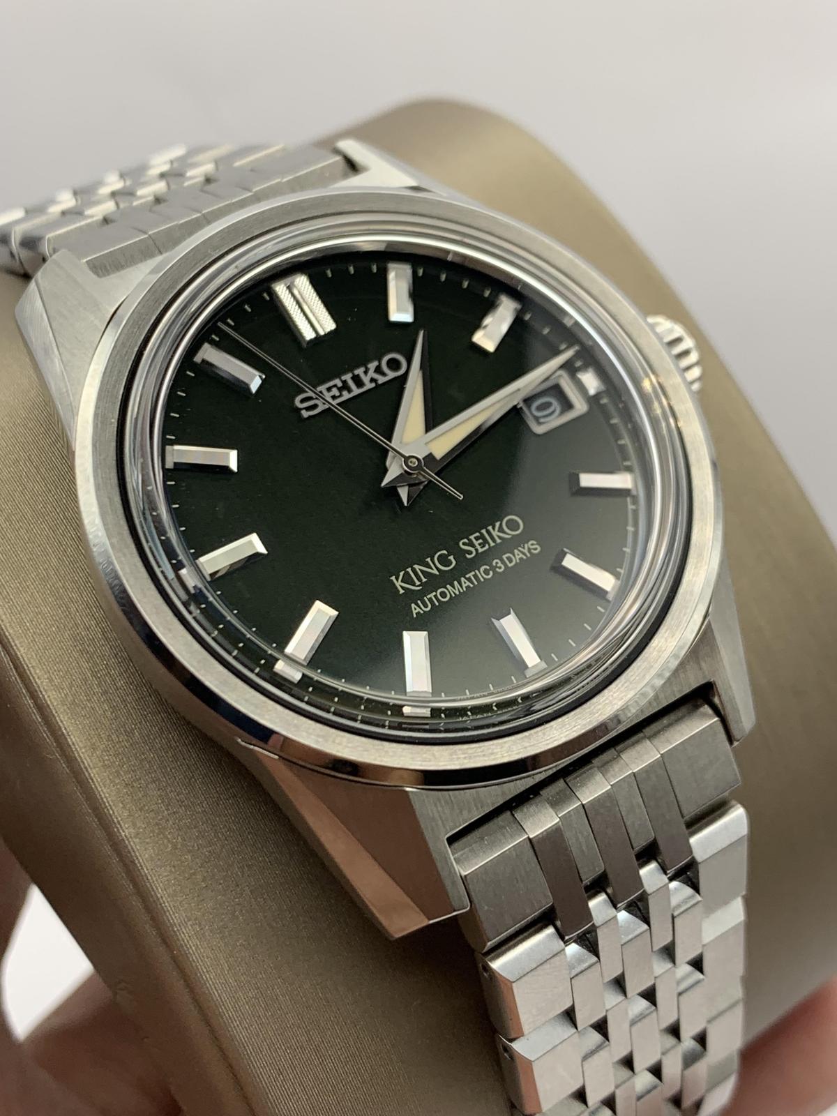 Thumb King Seiko SPB391 Green Automatic